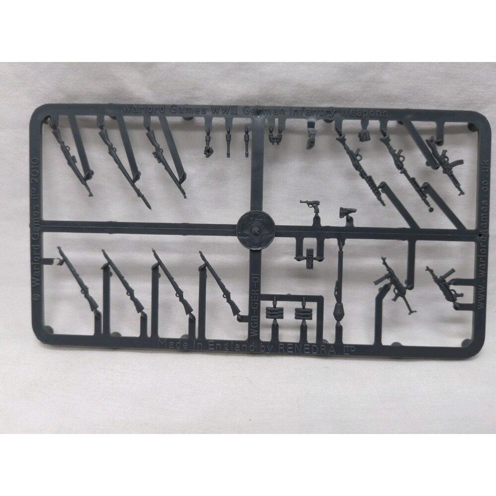 Warlord Games WWII German Infantry Weapons Sprue